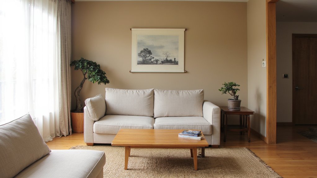 serene minimalist home decor