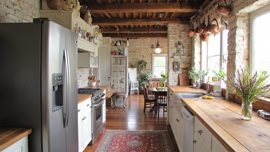 sleek farmhouse style kitchen appliances