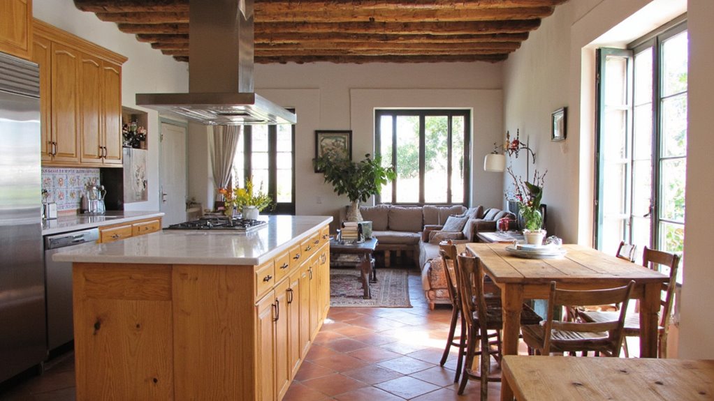 spacious inviting open kitchens