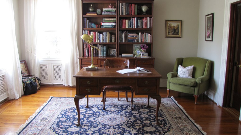 statement rug enhances space