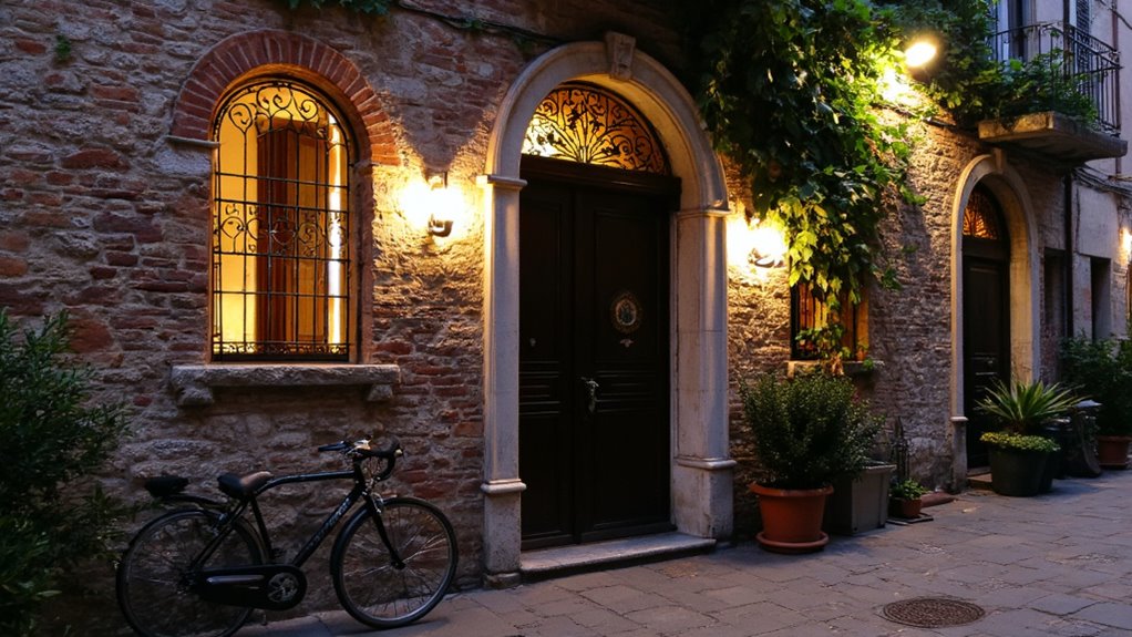 strategic lighting enhances architecture