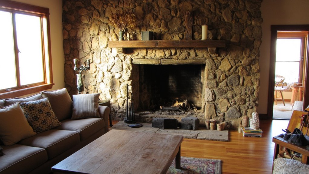 stunning fireplace cozy atmosphere