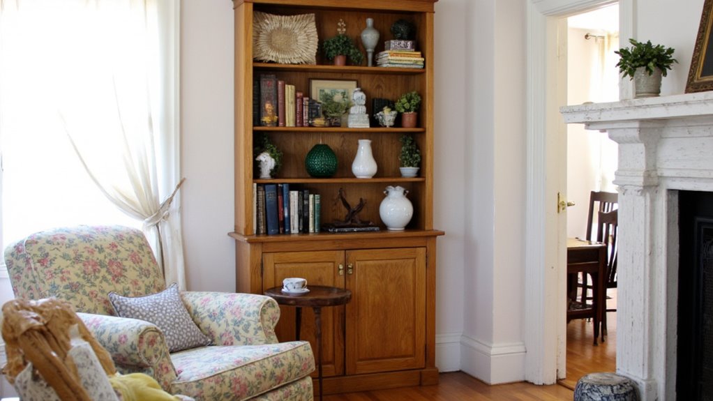 stylish and functional shelving