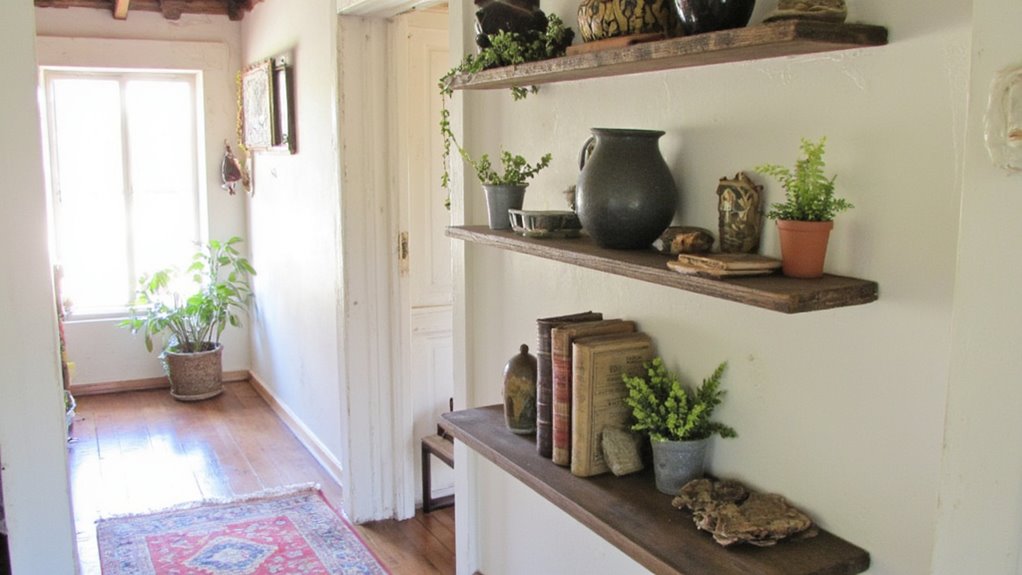 stylish organized decor display