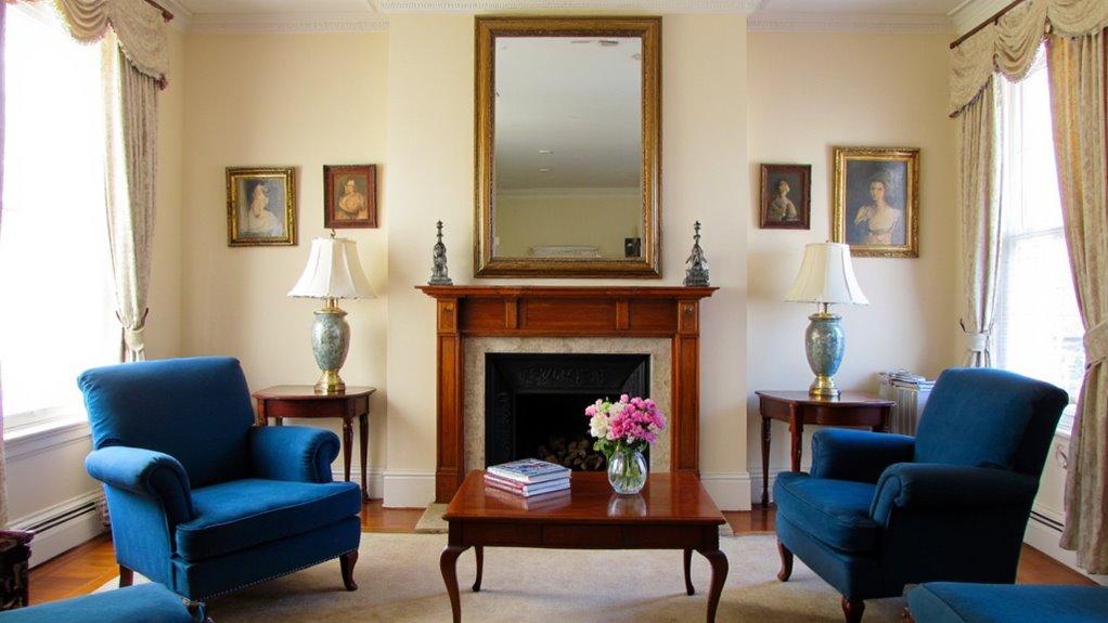 symmetrical room arrangement techniques