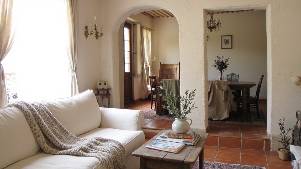 textured fabrics add warmth