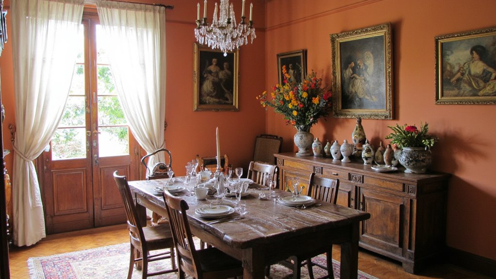 timeless vintage dining charm