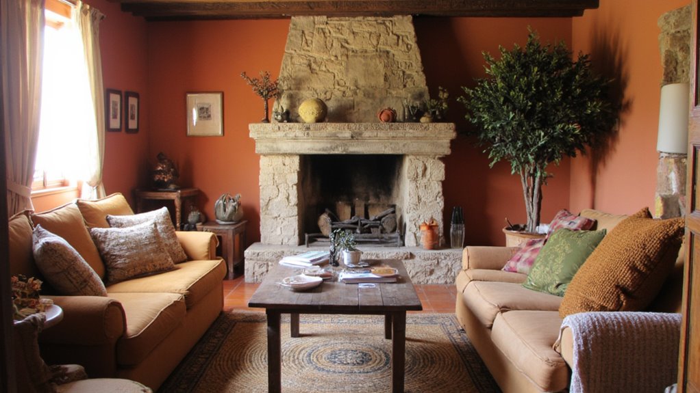 tuscan earthy color palettes