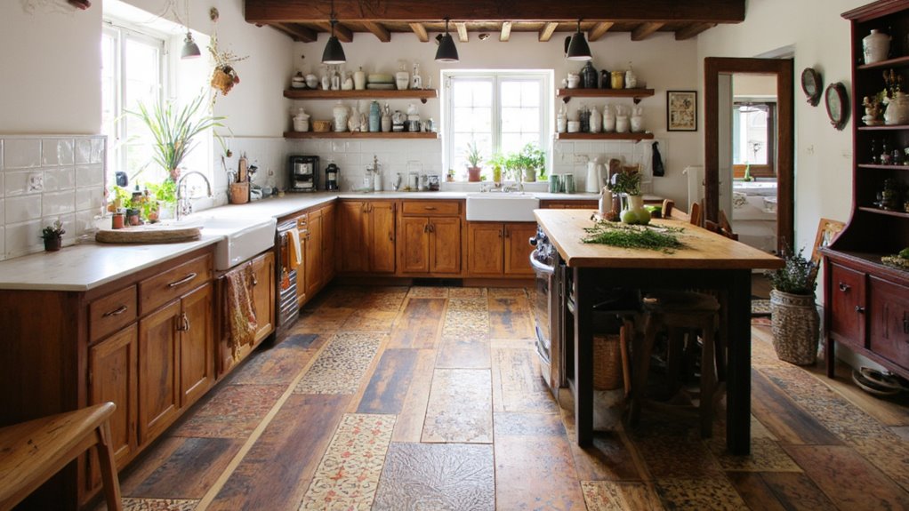 unique flooring enhances character