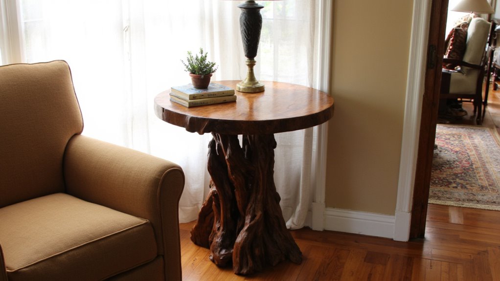 unique wooden side tables