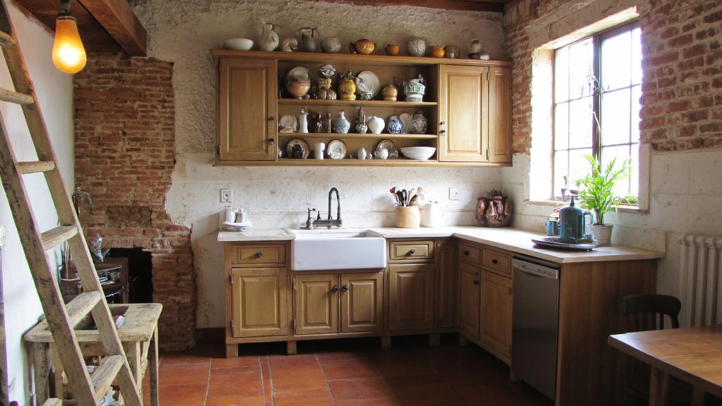 vintage charm in kitchens