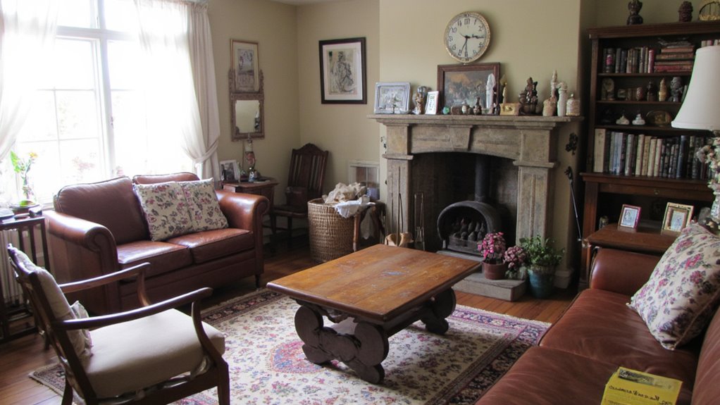 vintage decor adds charm