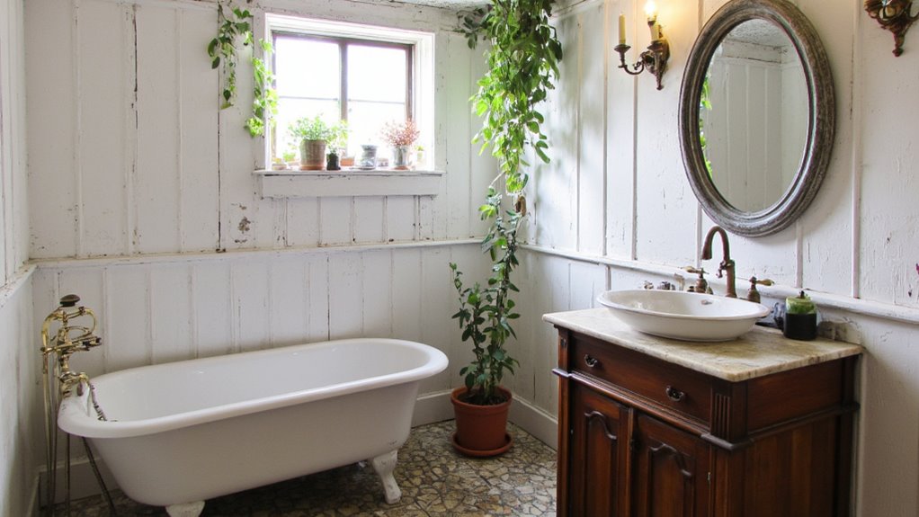 vintage fixtures elevate bathrooms