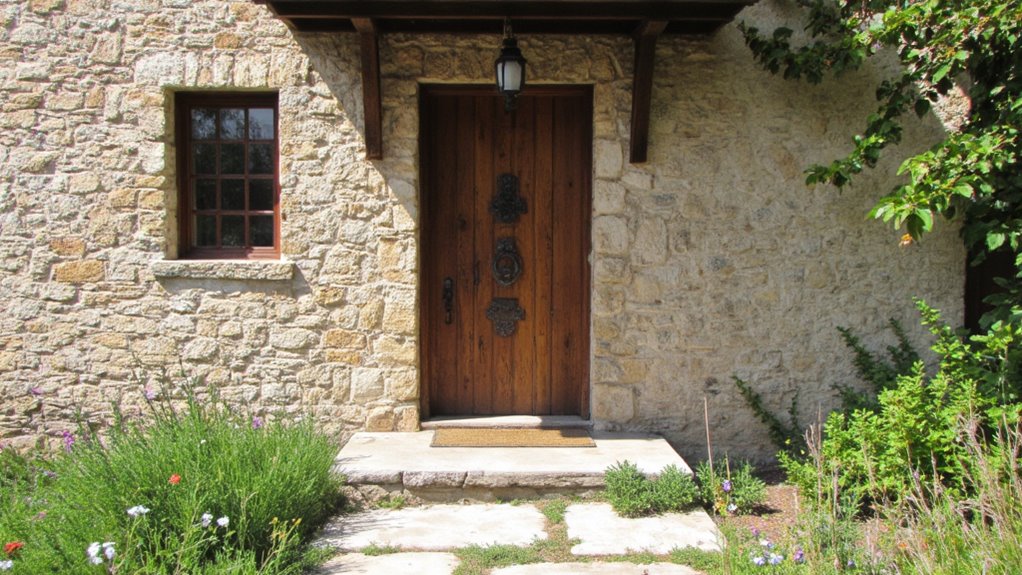 vintage hardware adds charm