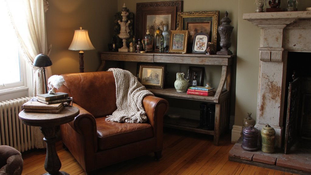 vintage treasures enhance decor