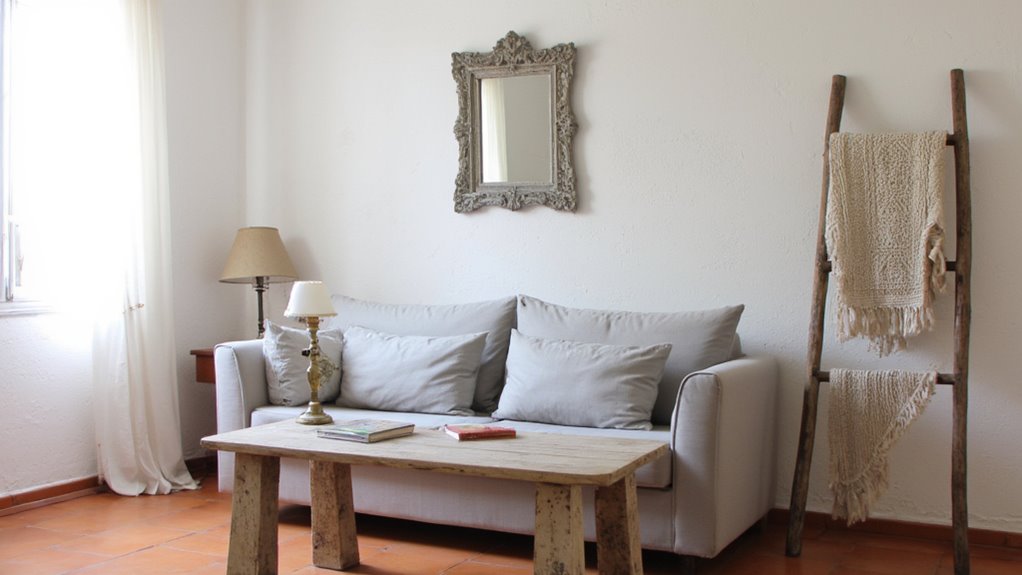 vintage warmth in minimalism