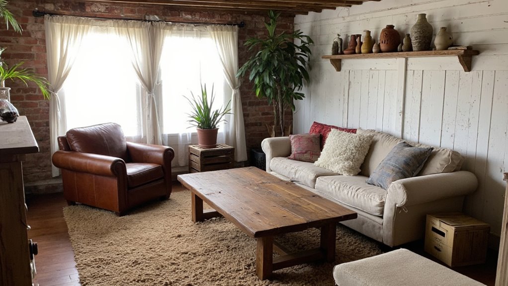 warm cozy rustic retreat