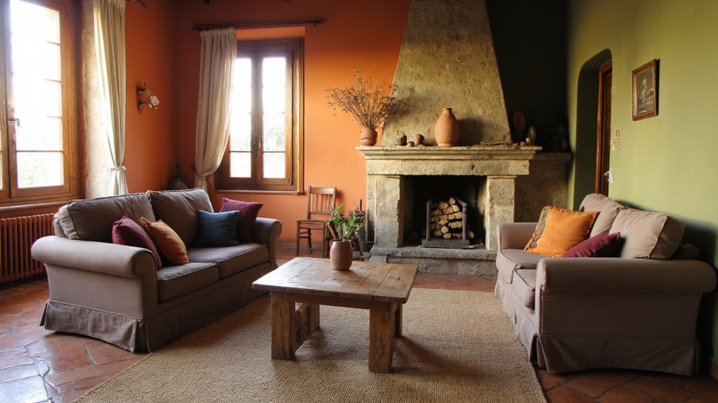 warm earthy color serenity