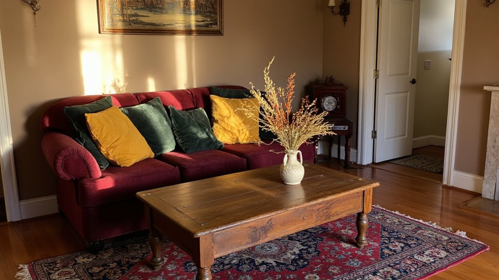 warm earthy tones comfort