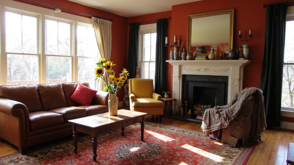 warm earthy tones inviting comfort