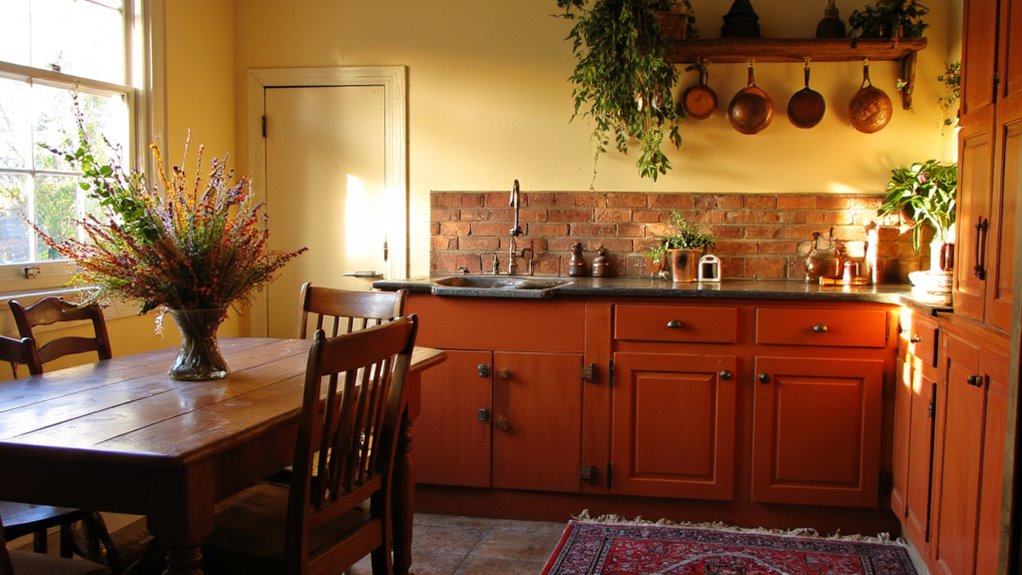 warm hues create coziness