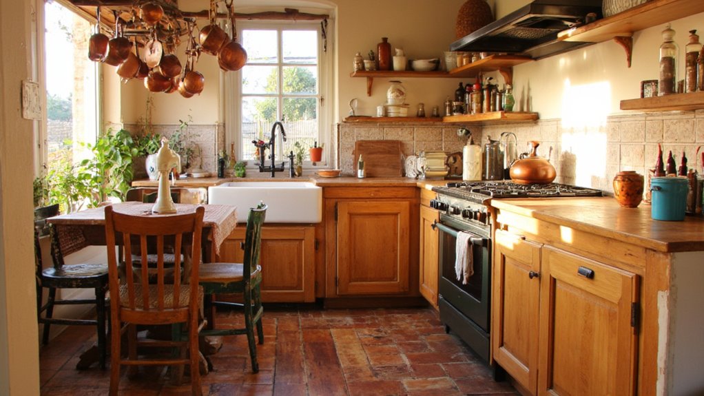 warm hues for cozy kitchens
