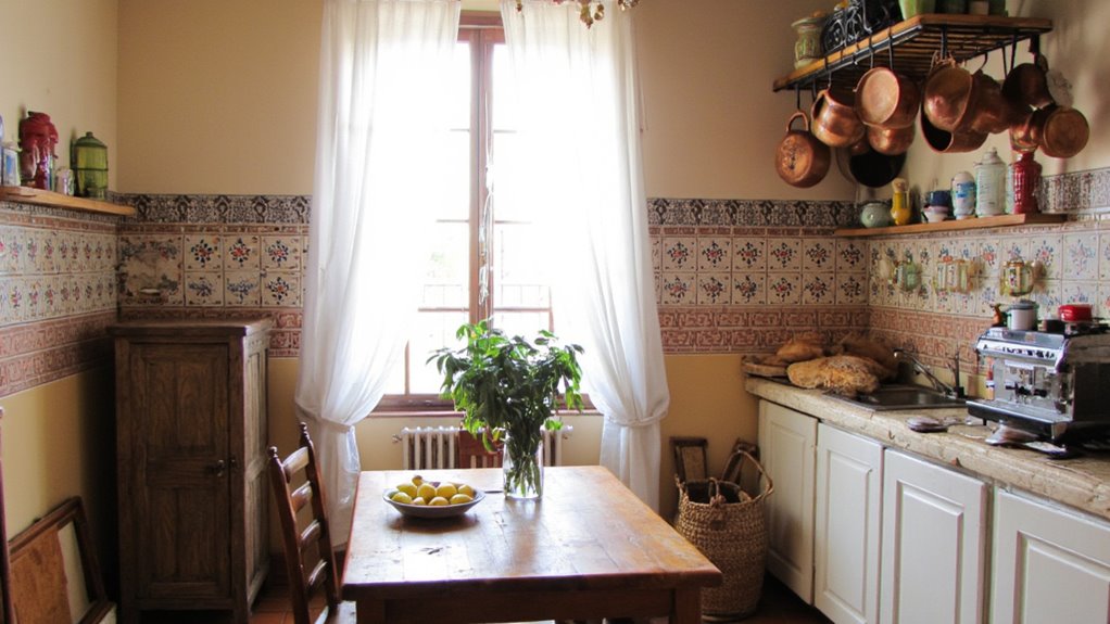 warm inviting italian kitchen