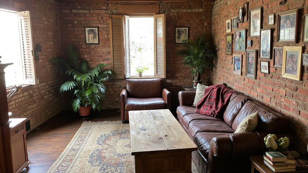 warm inviting rustic decor