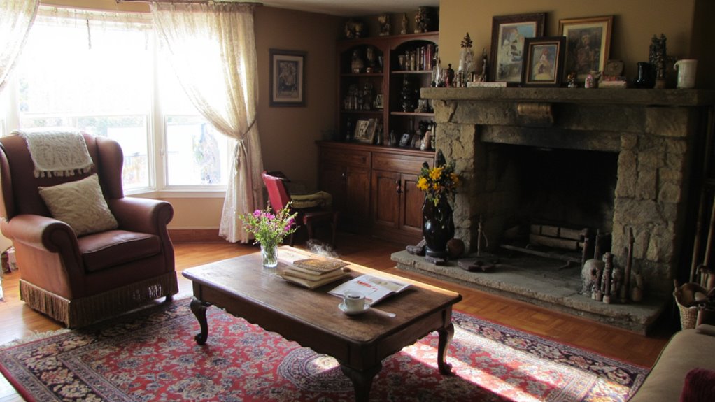 warm inviting textured furnishings