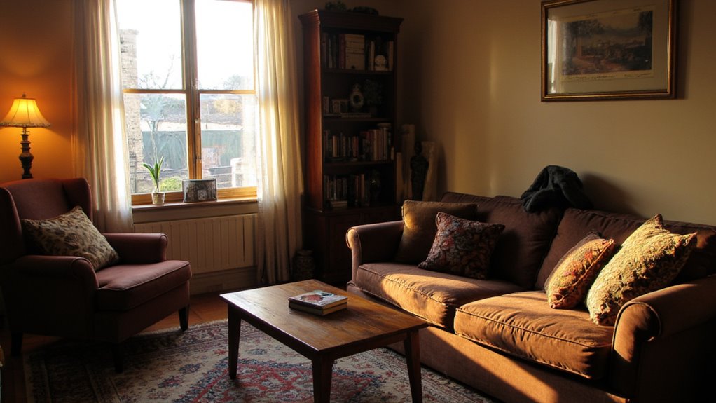 warm lighting enhances relaxation