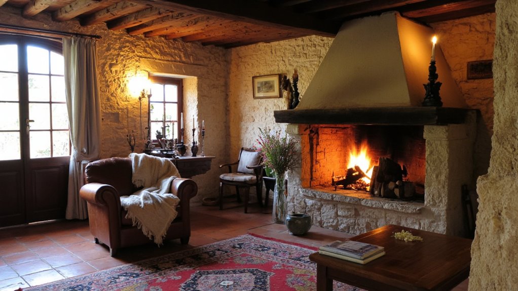 warm lighting for coziness