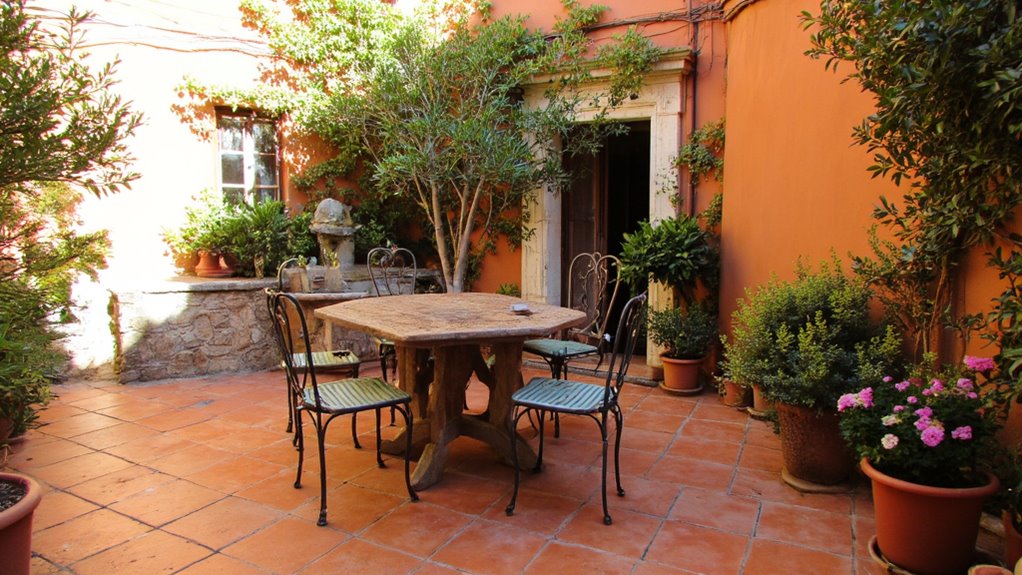 warm rustic terracotta charm