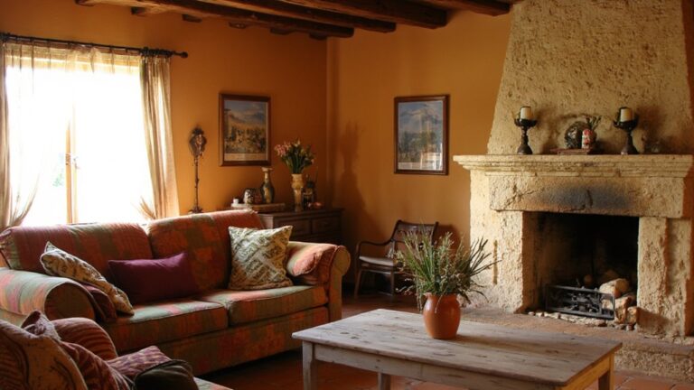 warm rustic tuscan decor