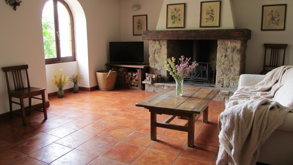 warmth and rustic charm