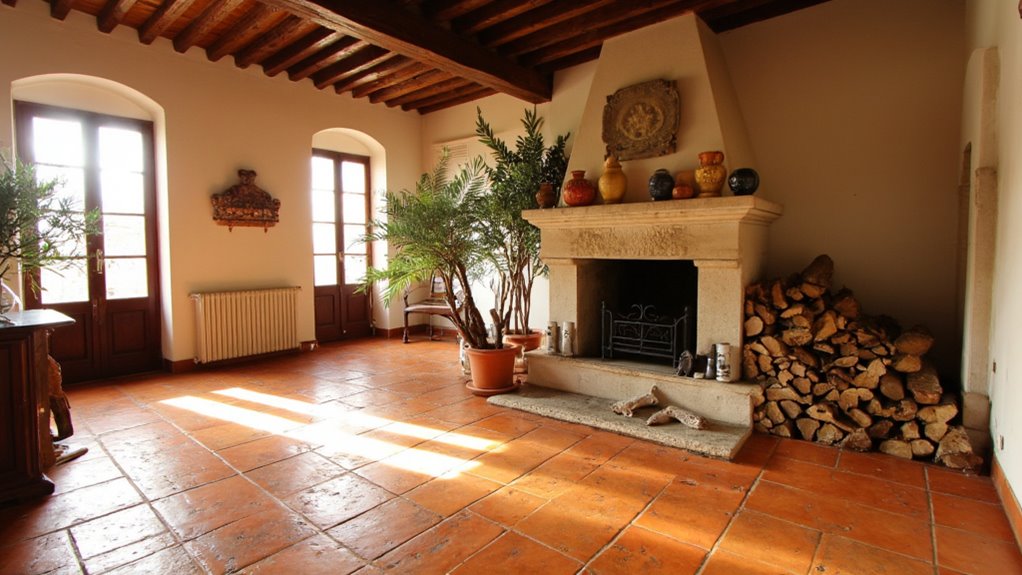 warmth and rustic charm