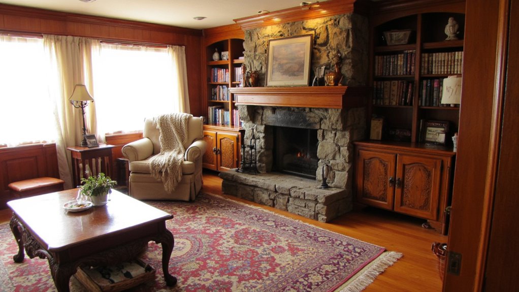 warmth through rich wood