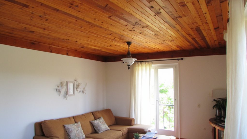 warmth through wood planks