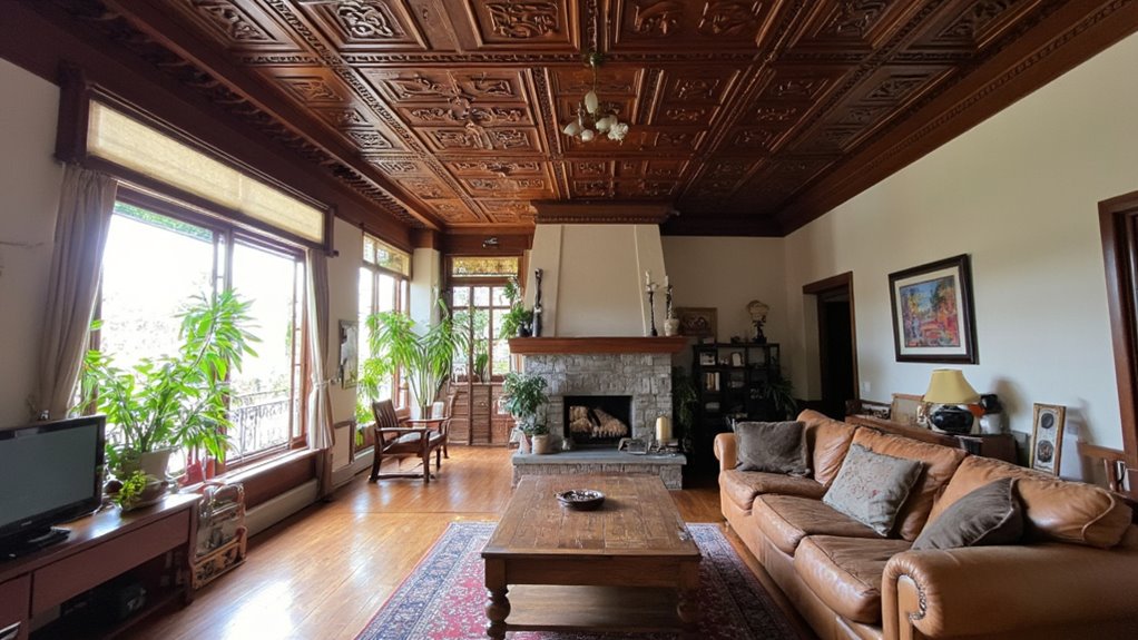 wooden ceilings enhance soundproofing