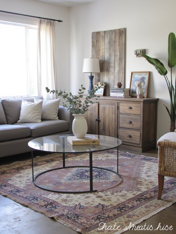 balanced rustic contemporary design