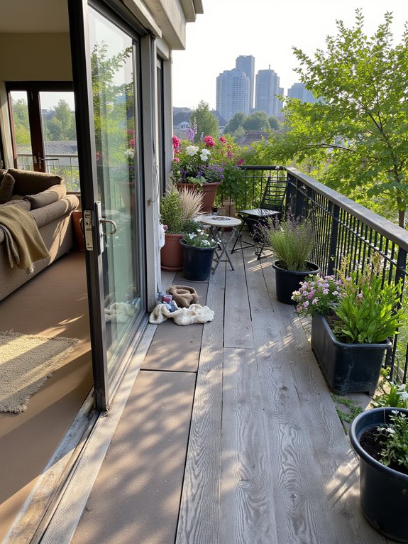 balcony nature retreat transformation