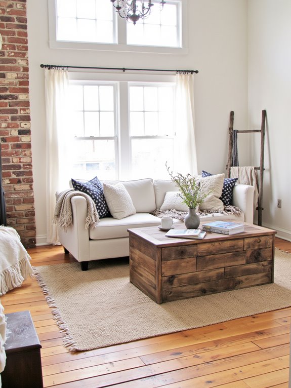 blend rustic and contemporary