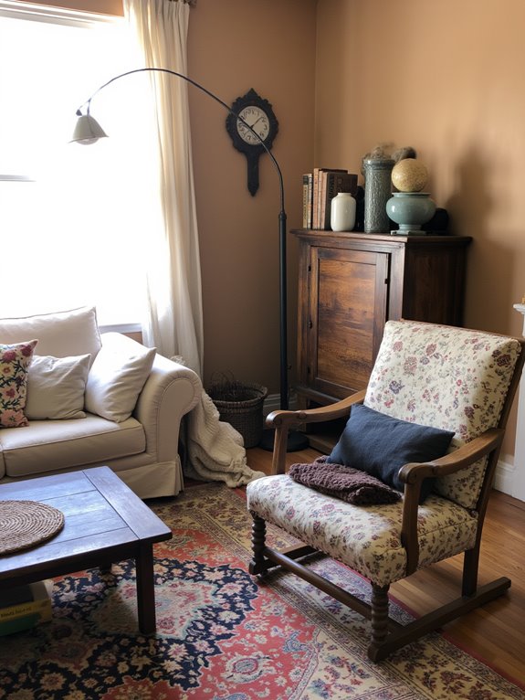 blend vintage with modern