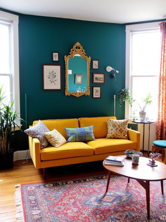 bold colors energize spaces
