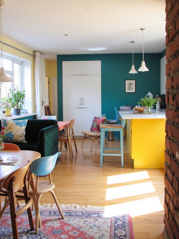 bold hues for definition