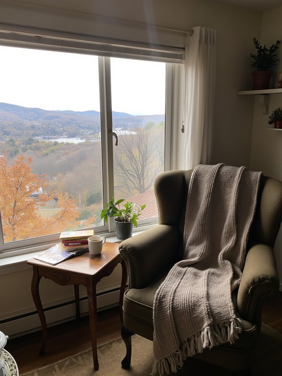 breathtaking views enhance reading