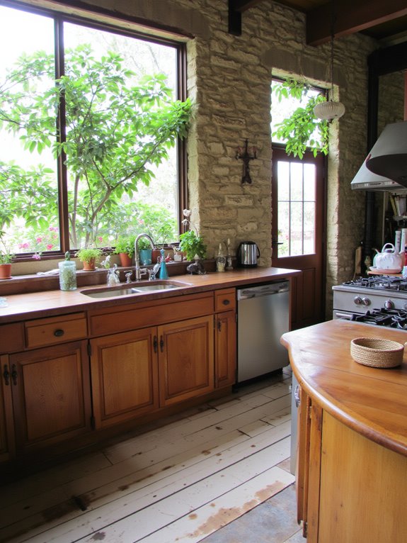 bright airy kitchen design