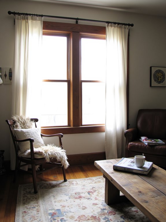 bright airy window treatments