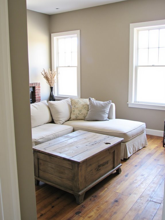 calm paint finish choices