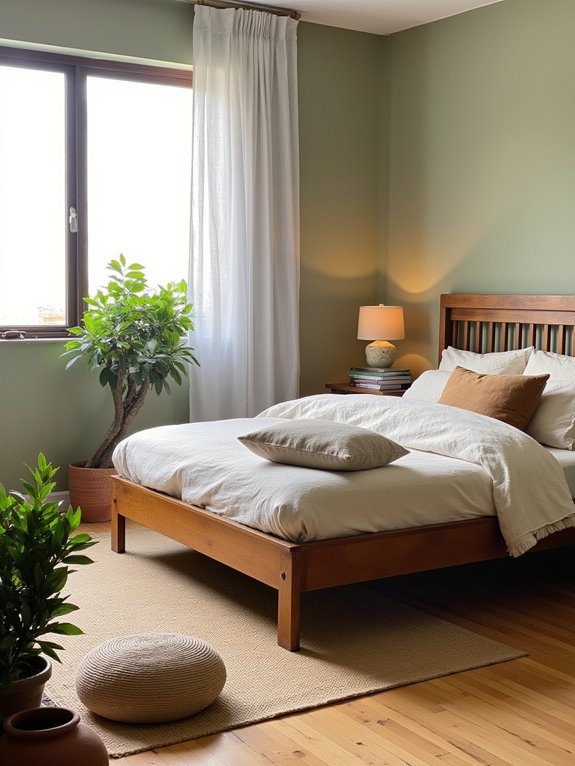 calming colors and textures