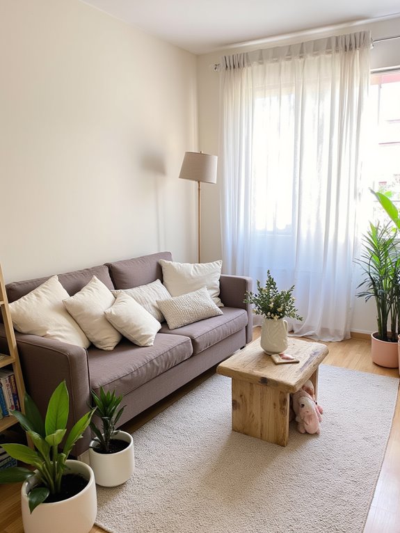 calming neutral color palette